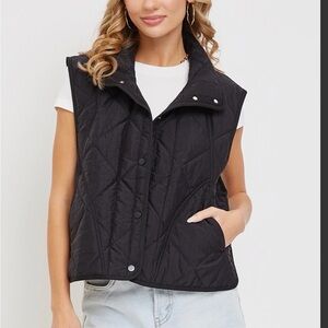 Light weight Quilted Vest -Sweet by Jen NWT